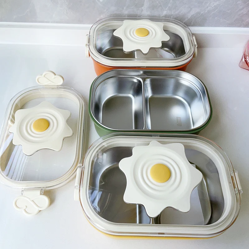 Airtight Lunch Box with Dividers