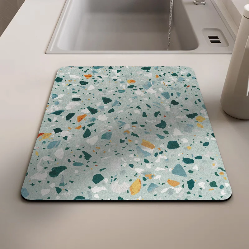 Terrazzo Design Kitchen Mat