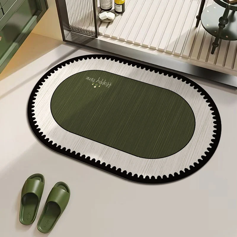 Soft Floral Bath Rug