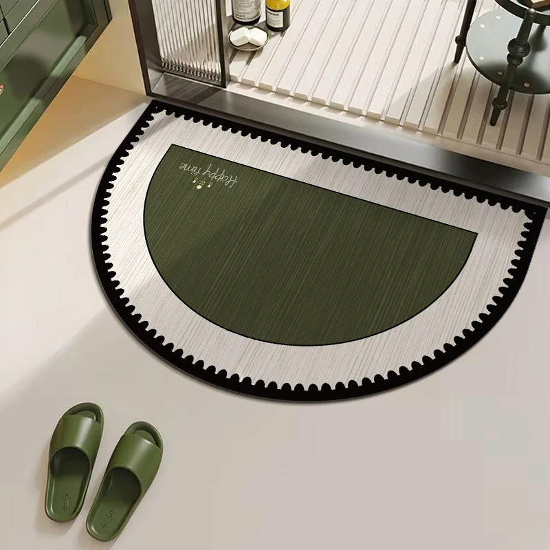 Soft Floral Bath Rug