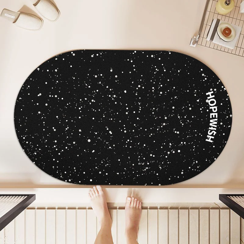 Soft Floral Bath Rug