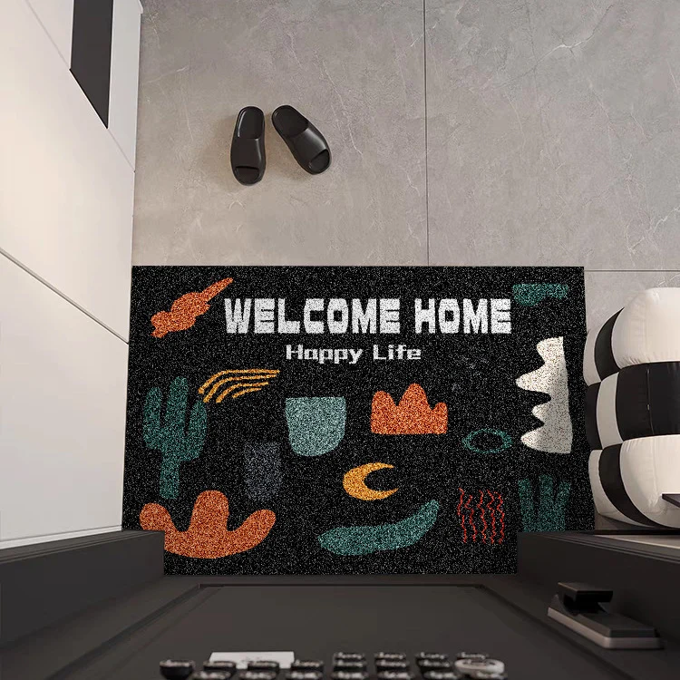 Geometric Pattern Floor Mat