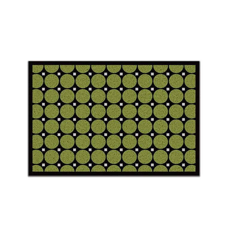 Floral Patterned Entryway Mat
