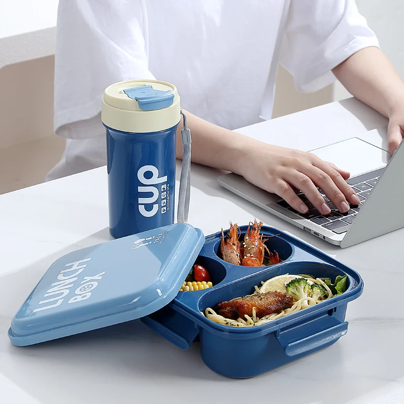 Stylish Multi-Compartment Lunch Box