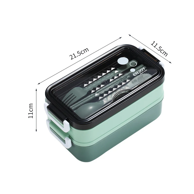 Multi-Tiered Sustainable Meal Prep Container