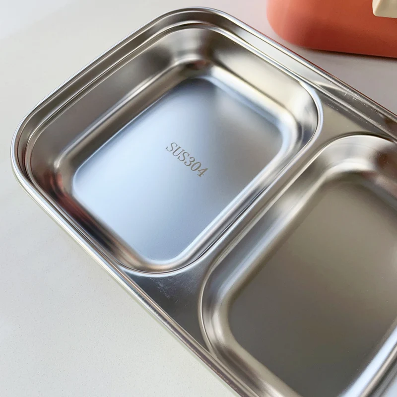 Dual-Compartment Insulated Lunch Box