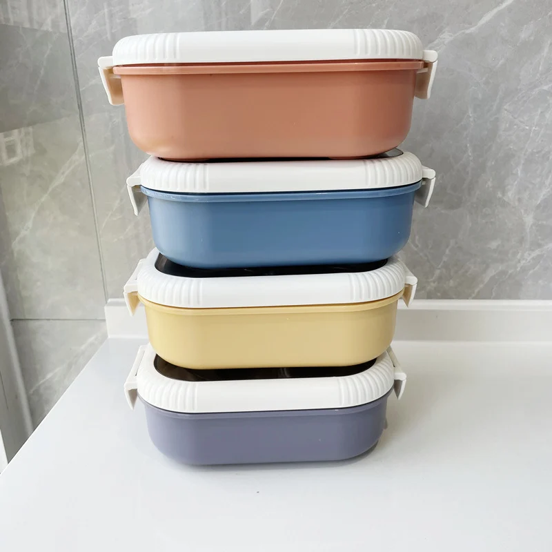 Dual-Compartment Food Storage Container