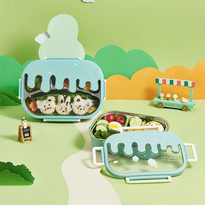 Cute Themed Multi-Compartment Lunch Box
