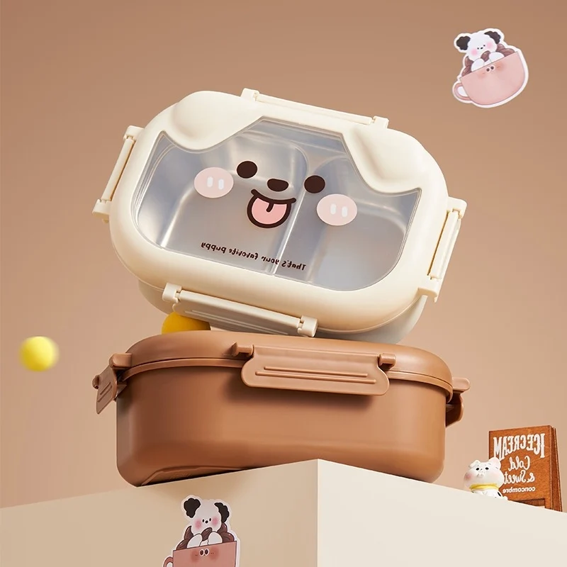 Cute Dog-Themed Meal Prep Container