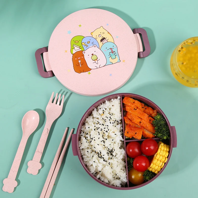 Cute Animal-Themed Bento Lunch Container