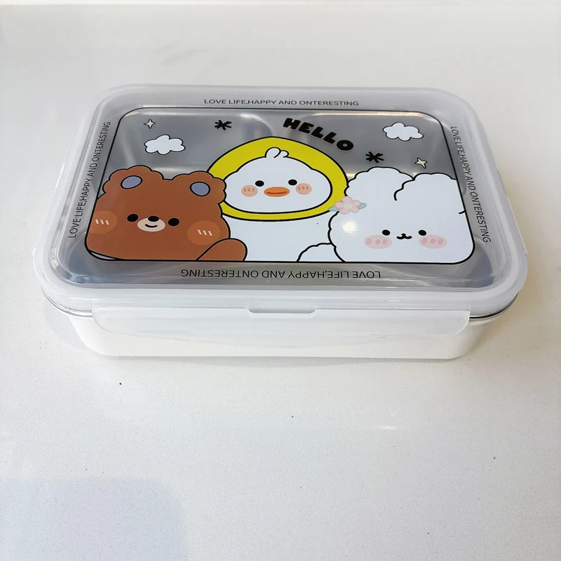 Creative Multi-Compartment Food Storage Container