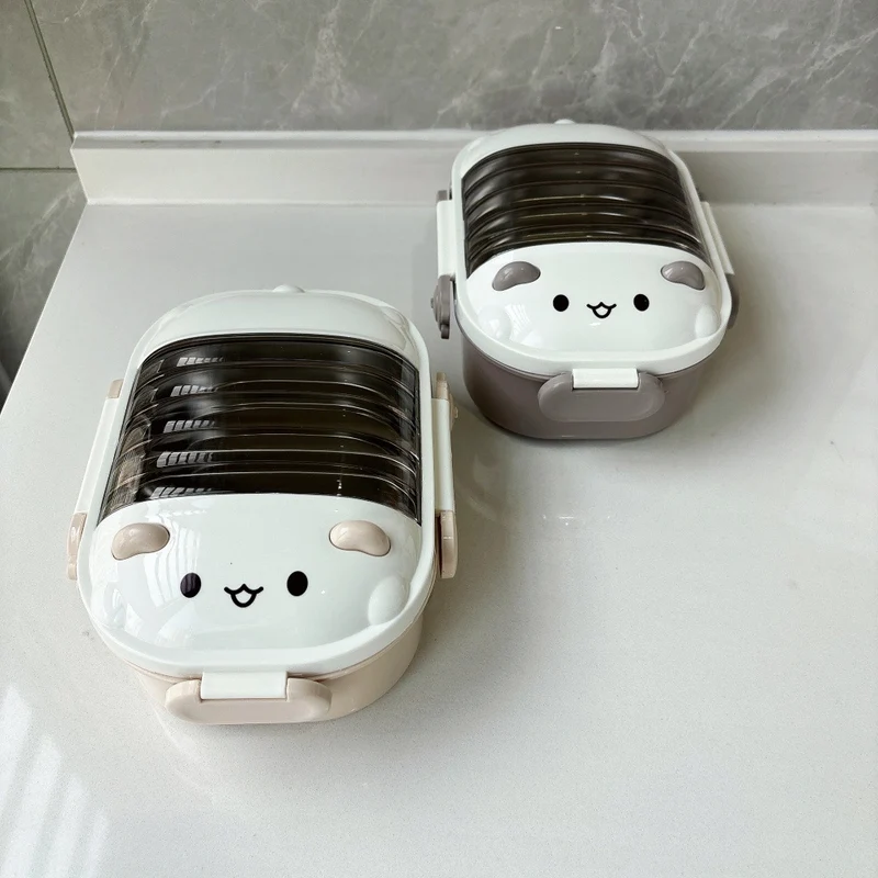 Cartoon-Themed Bento Lunch Container