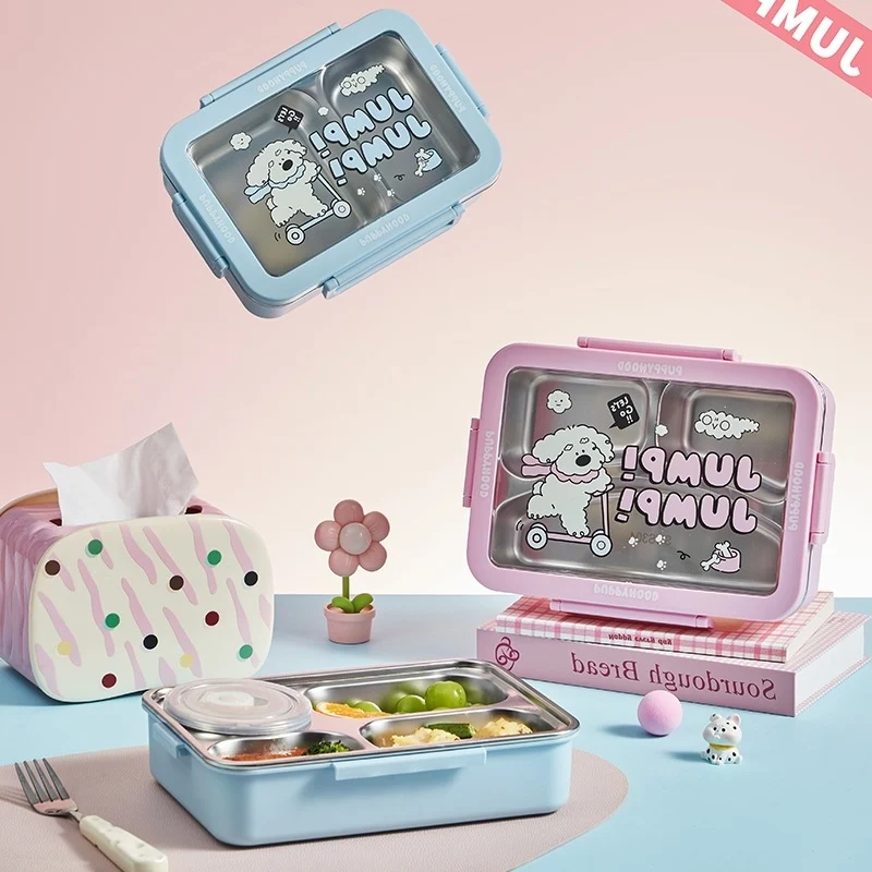 Cartoon-Themed Bento Box
