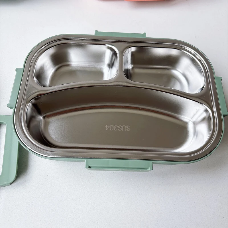 Carrot-Themed Multi-Compartment Lunch Box