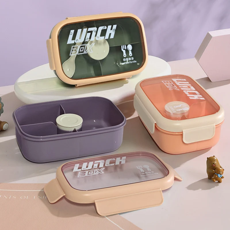 Multi-Sectioned Portable Lunch Box