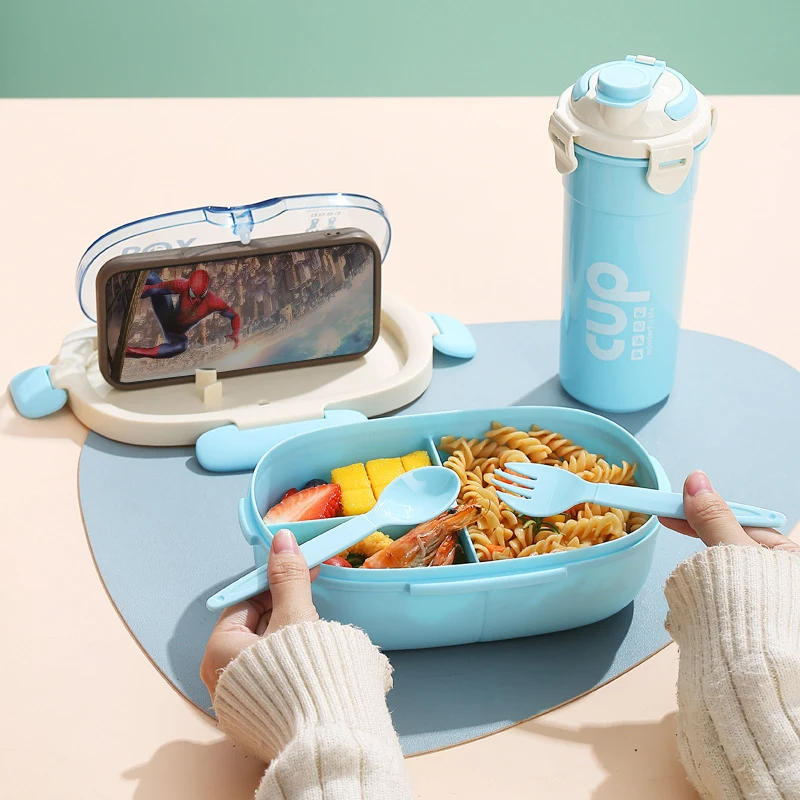 Multi-Functional Food Storage and Beverage Set