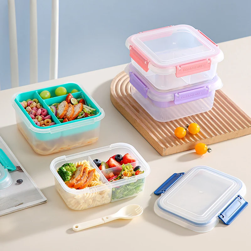 Multi-Compartment Meal Prep Storage Container