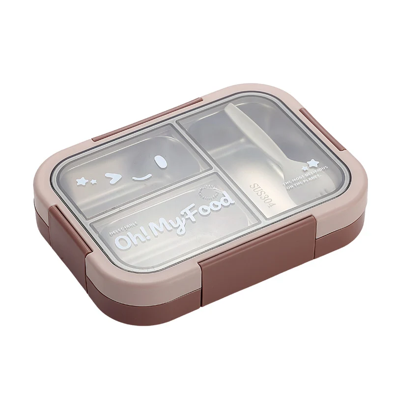 Multi-Compartment Leak-Proof Food Storage Container