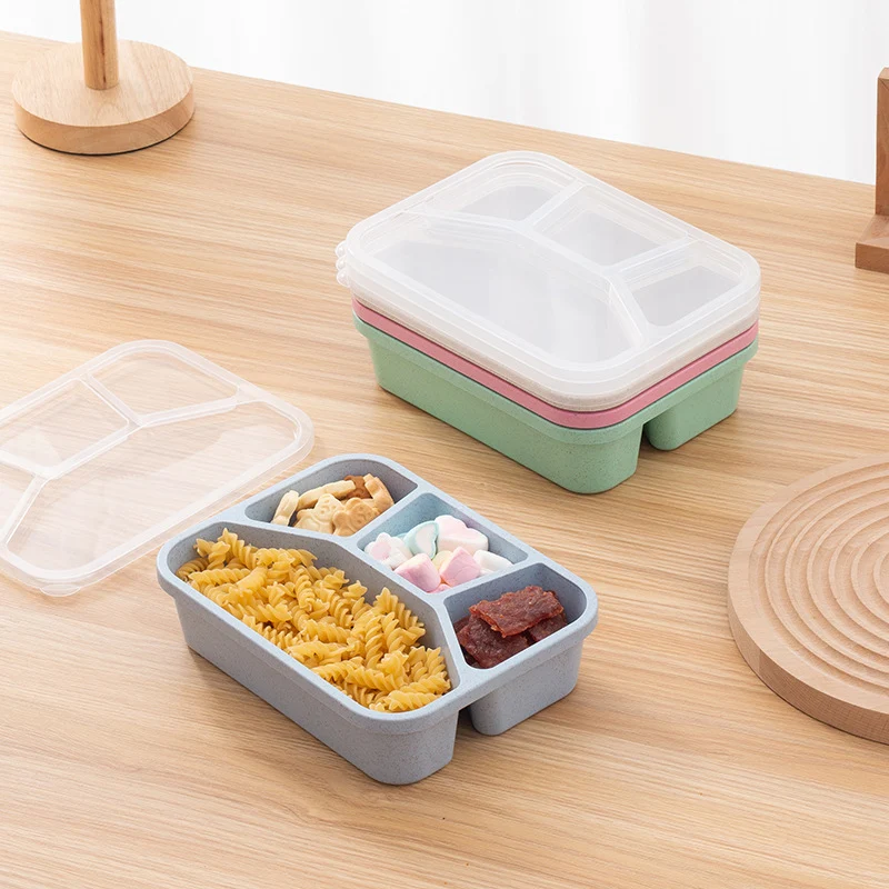 Multi-Compartment Food Storage Container Set