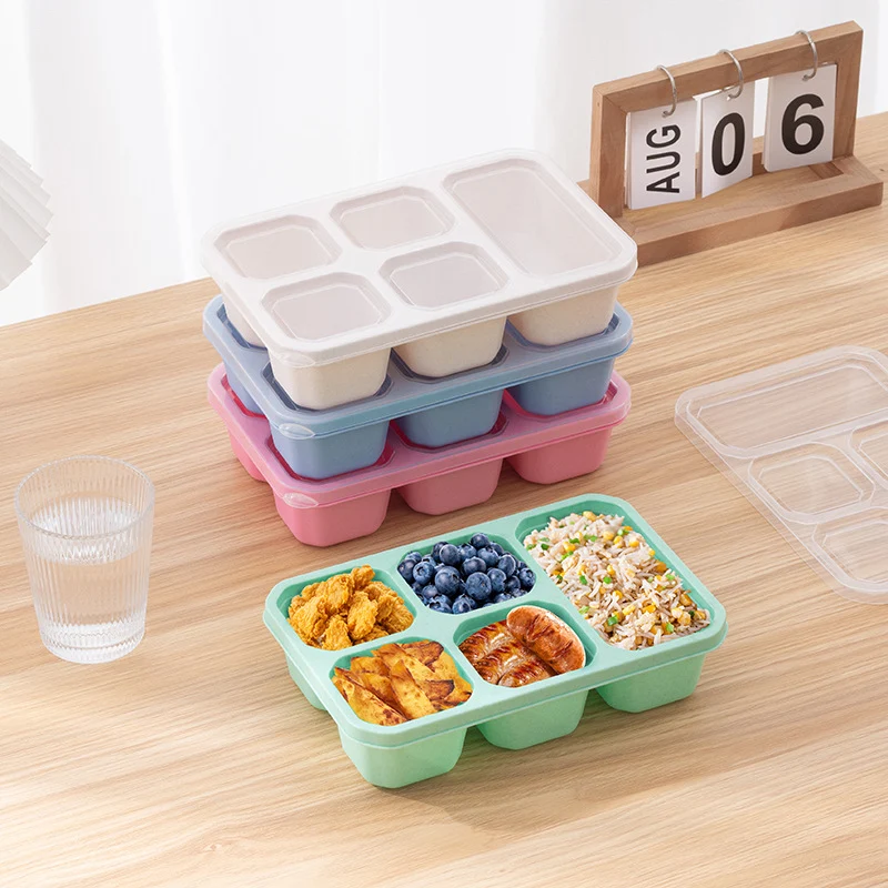 Multi-Compartment Food Storage Container Set