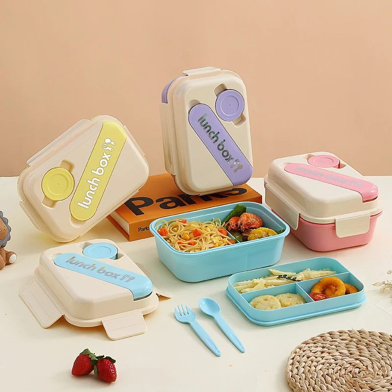 Multi-Compartment Bento Lunch Box Set