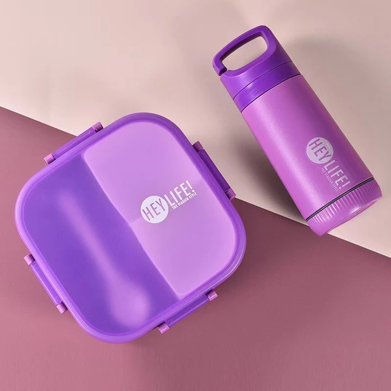 Leak-Proof Food Storage and Beverage Container Set