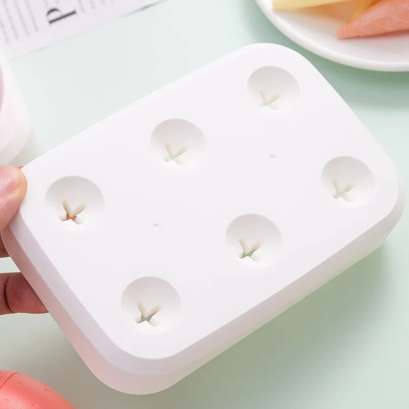 Fun Strawberry-Shaped Ice Cream Mold Set