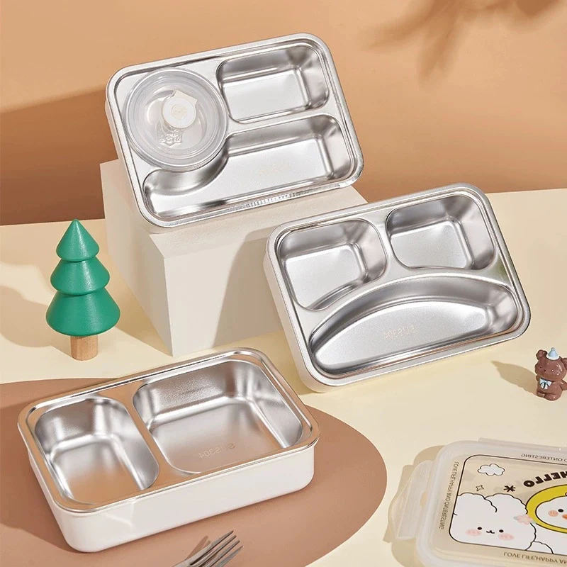 Stainless Steel Multi-Section Meal Prep Container