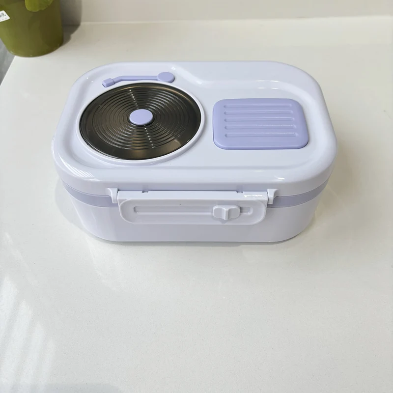 Retro Vinyl Record Lunch Box