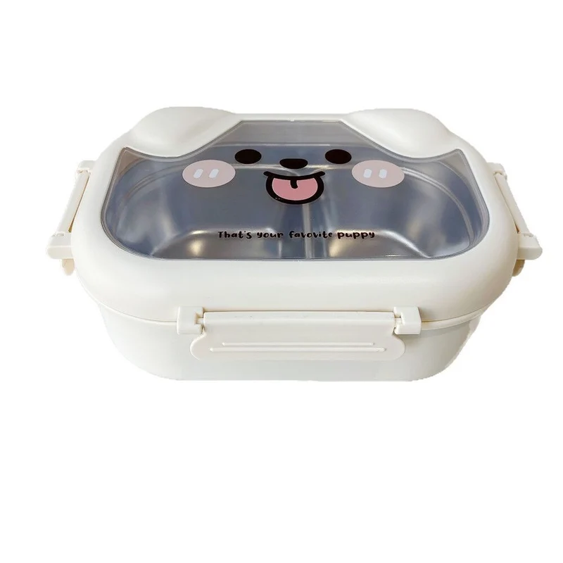 Playful Dog-Themed Bento Lunch Box
