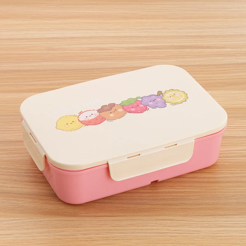 Cute Illustrated Lunch Box Set