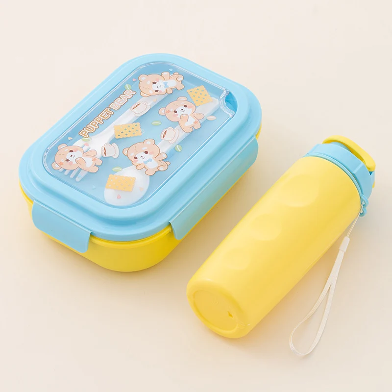 Fun-Themed Bento Lunch Box Set