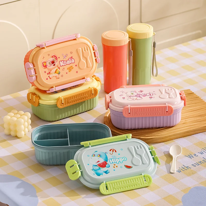 Whimsical Character-Themed Bento Lunch Box