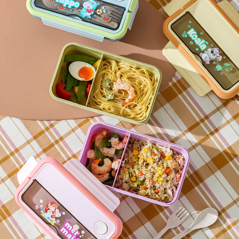 Whimsical Animal-Themed Bento Lunch Box
