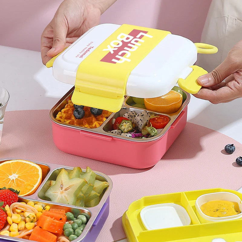 Versatile Multi-Compartment Bento Lunch Box