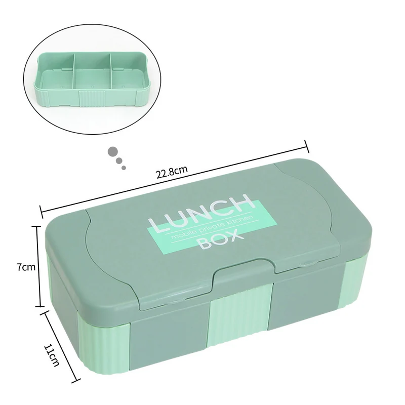 Stylish Multi-Section Lunch Box