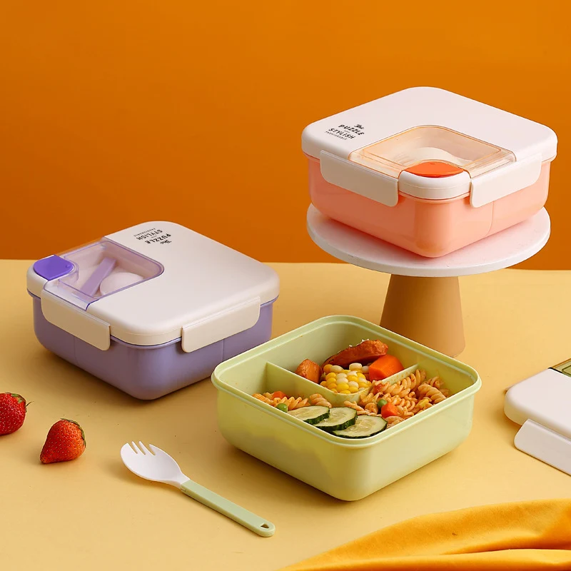 Stylish Multi-Compartment Food Storage Container