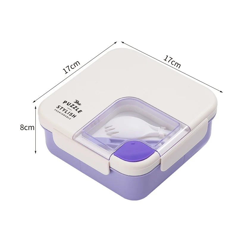 Stylish Multi-Compartment Food Storage Container
