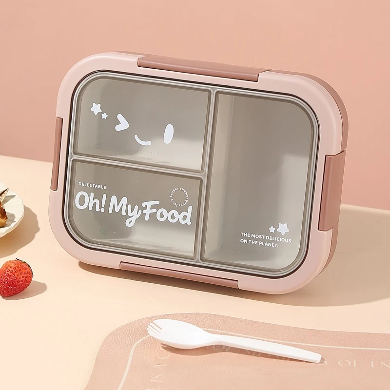 Multi-Compartment Stainless Steel Bento Box