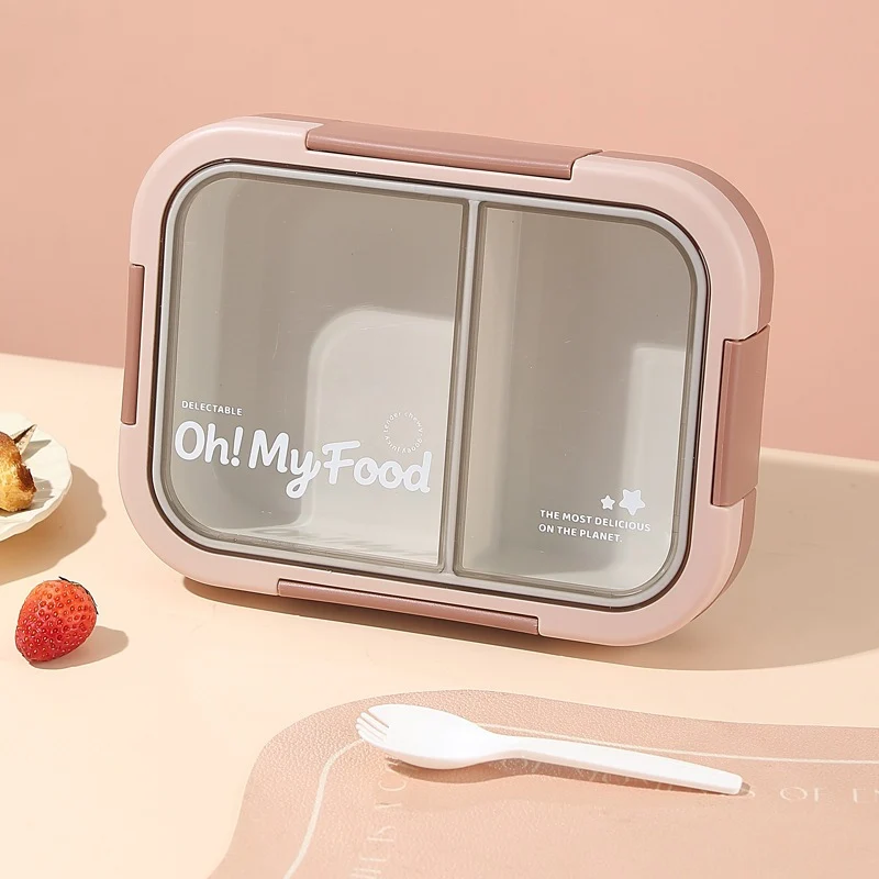 Multi-Compartment Stainless Steel Bento Box