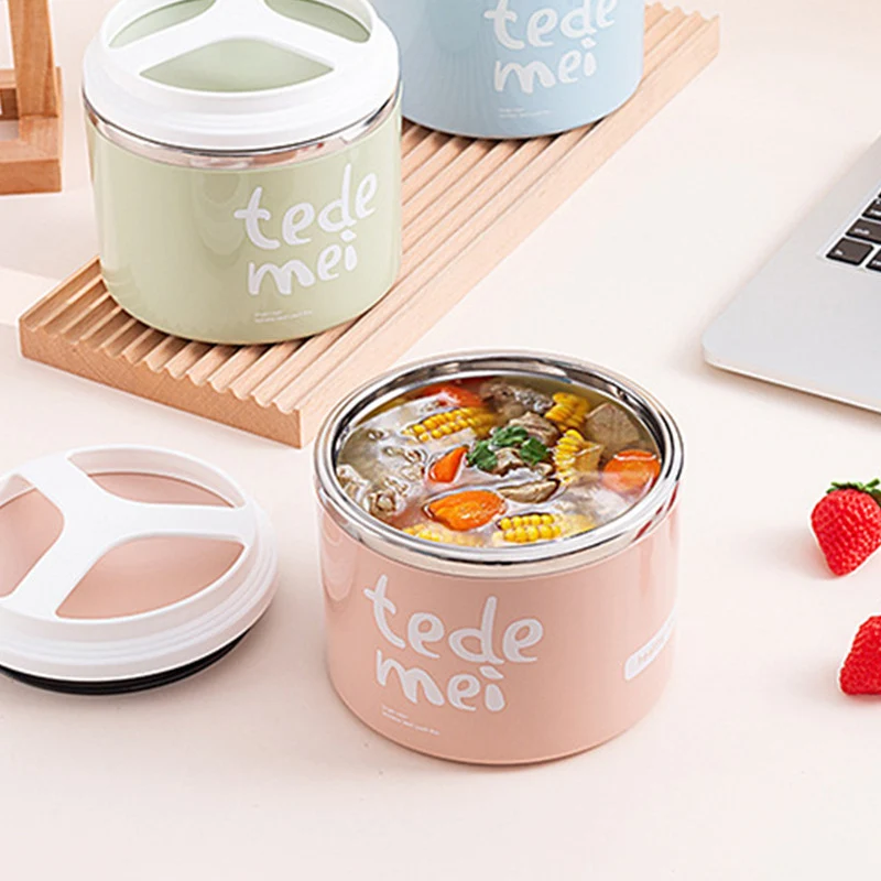 Multi-Compartment Insulated Food Storage Container