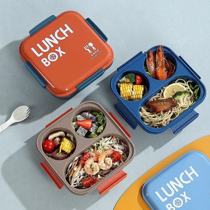 Multi-Compartment Food Storage Bento Box