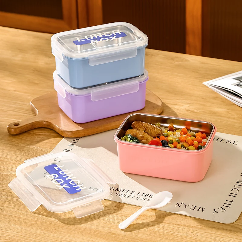 Multi-Layered Stainless Steel Lunch Box