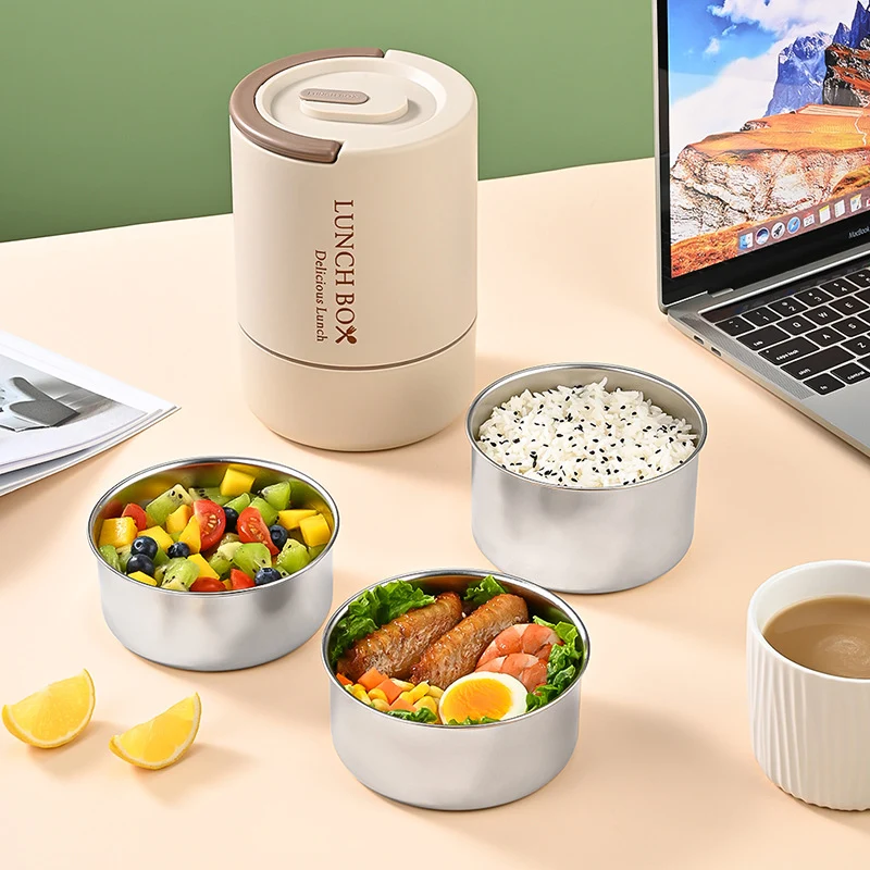 Insulated Food Storage Container with Easy Access Lid
