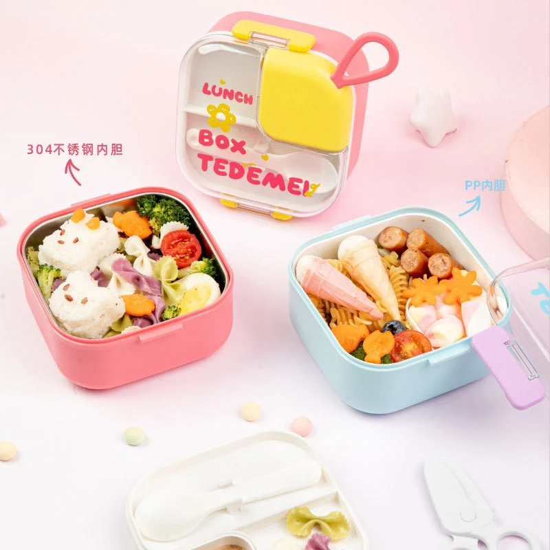 Fun-Themed Multi-Compartment Lunch Storage Container