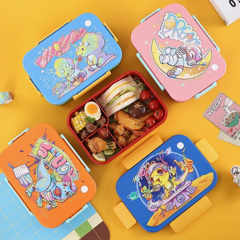 Fun-Themed Character Bento Lunch Box