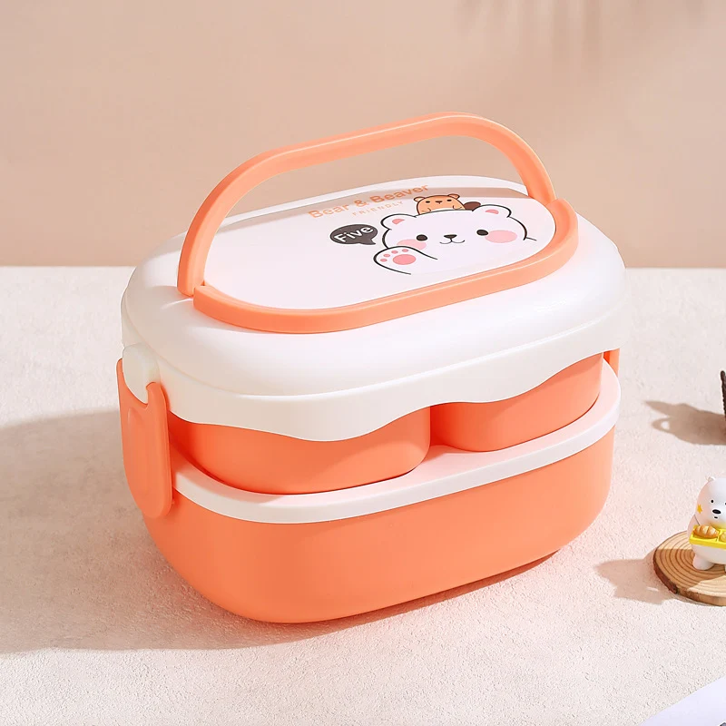 Fun-Themed Bear Bento Lunch Box