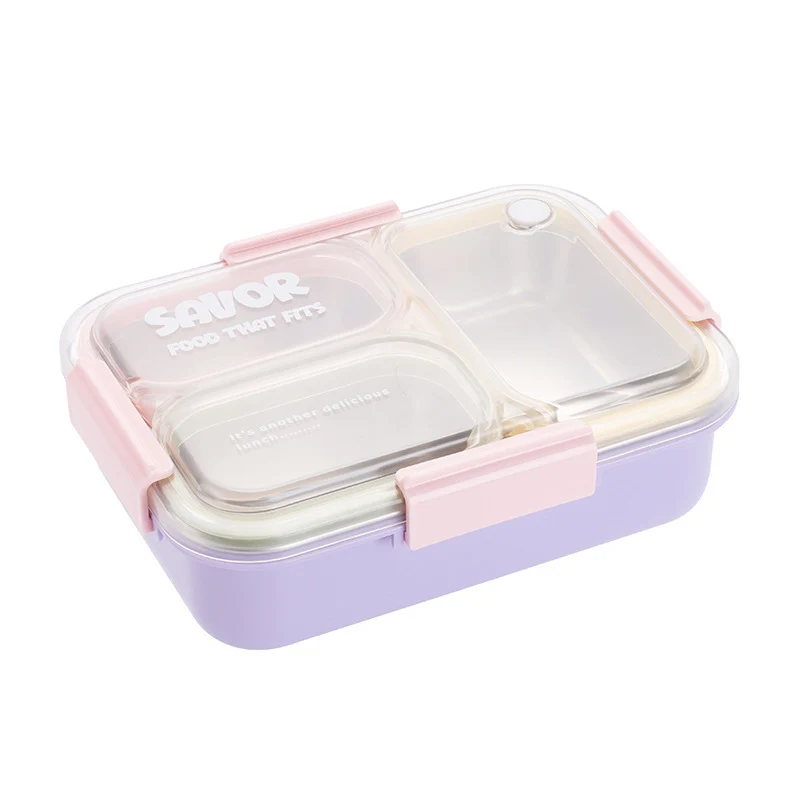 Dual-Compartment Food Storage Container