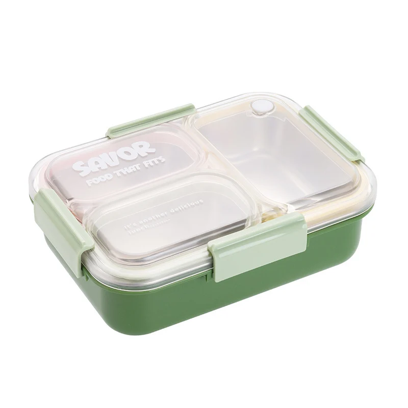 Dual-Compartment Food Storage Container