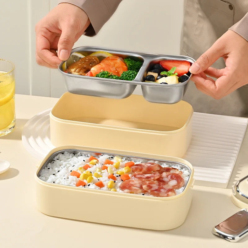 Double-Layer Thermal Food Storage Container